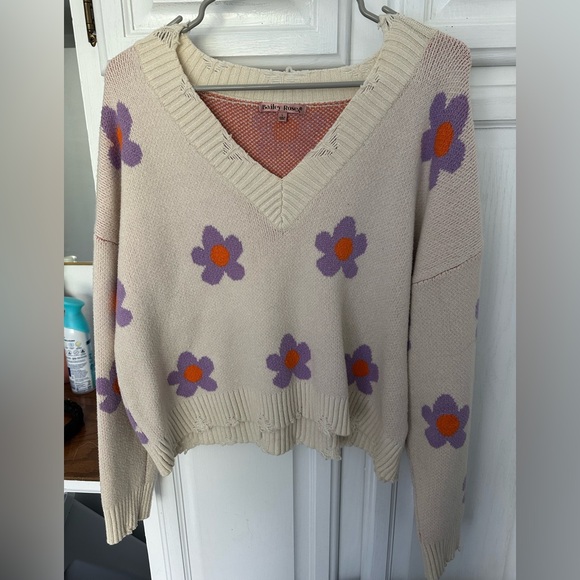 Bailey Rose Sweaters - Floral Sweater